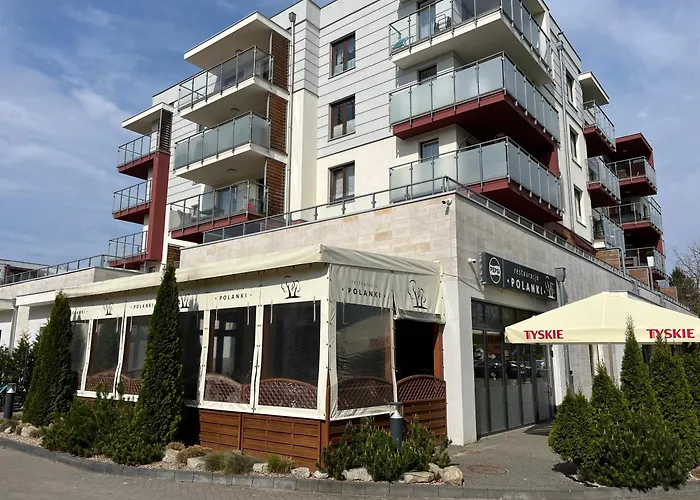 Polanki Park Apartament FALA -kryty basen, sauna, jacuzzi, siłownia i miejsce postojowe w cenie