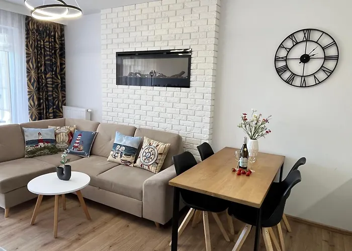 Polanki Park Apartament FALA -kryty basen, sauna, jacuzzi, siłownia i miejsce postojowe w cenie